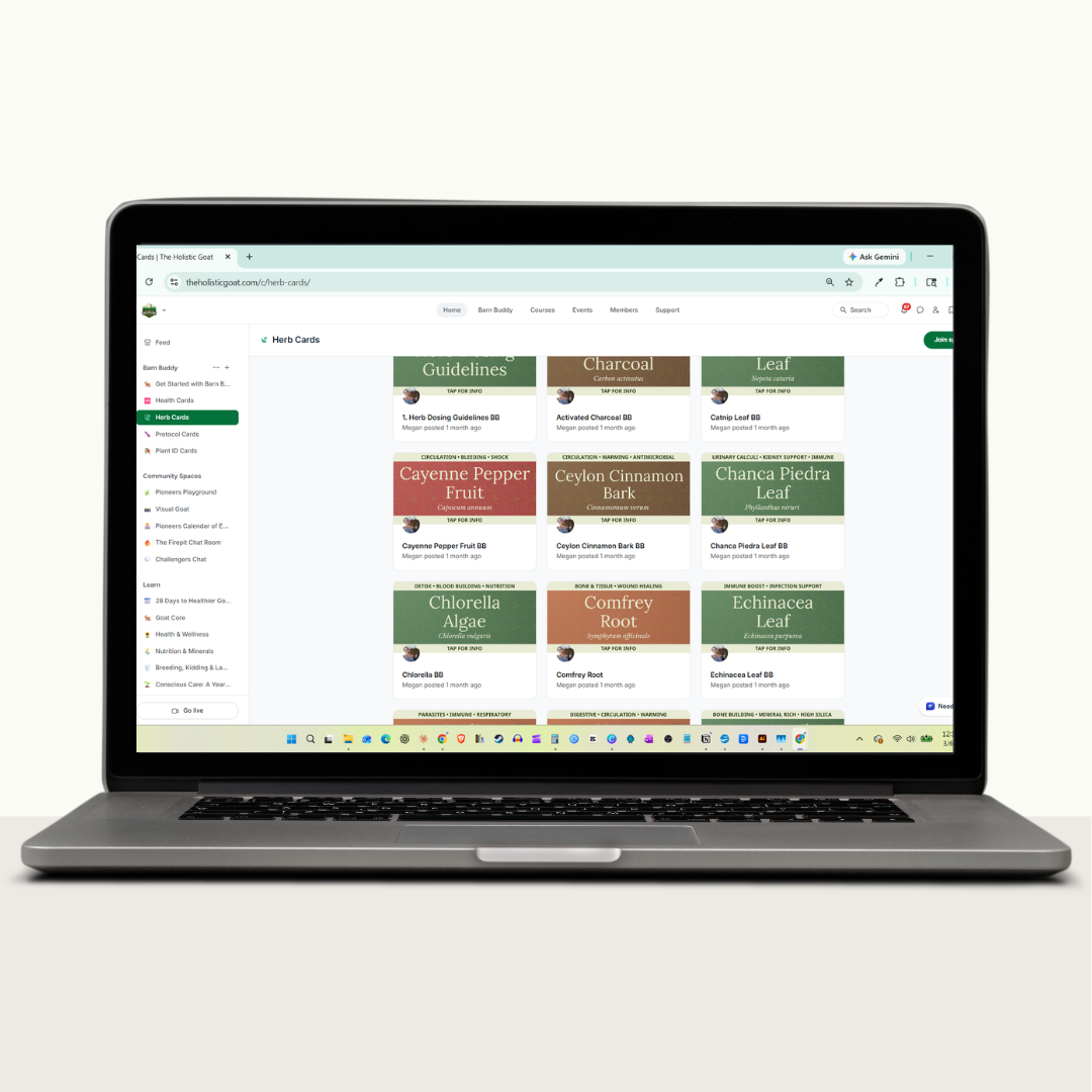 Barn Buddy quick-reference library